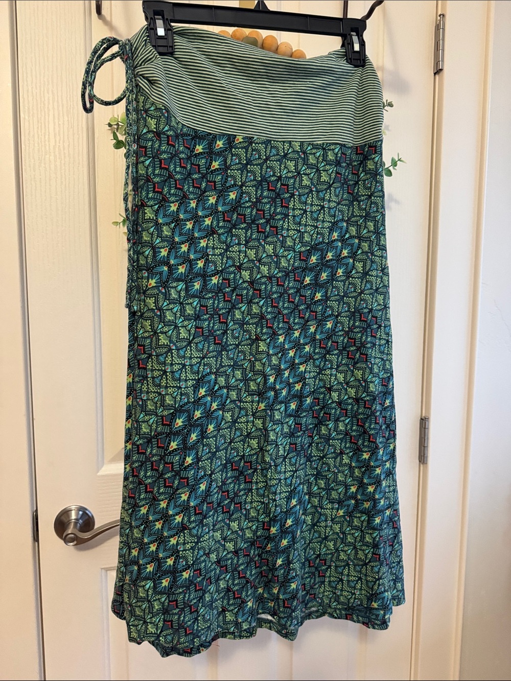Patagonia Green and Navy skirt